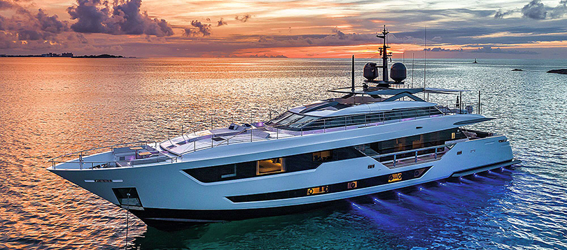 Ferretti - Splendide Custom Line 120 2017 TissoT Yacht Charter Suisse