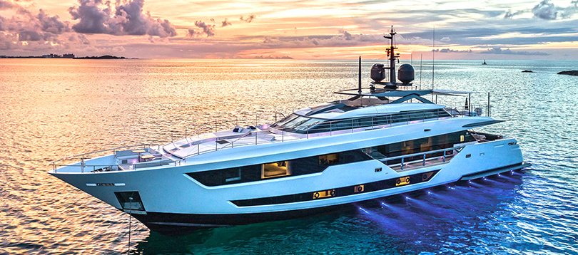 Ferretti - Nice Custom Line 120 2018 TissoT Yachts Charter Switzerland