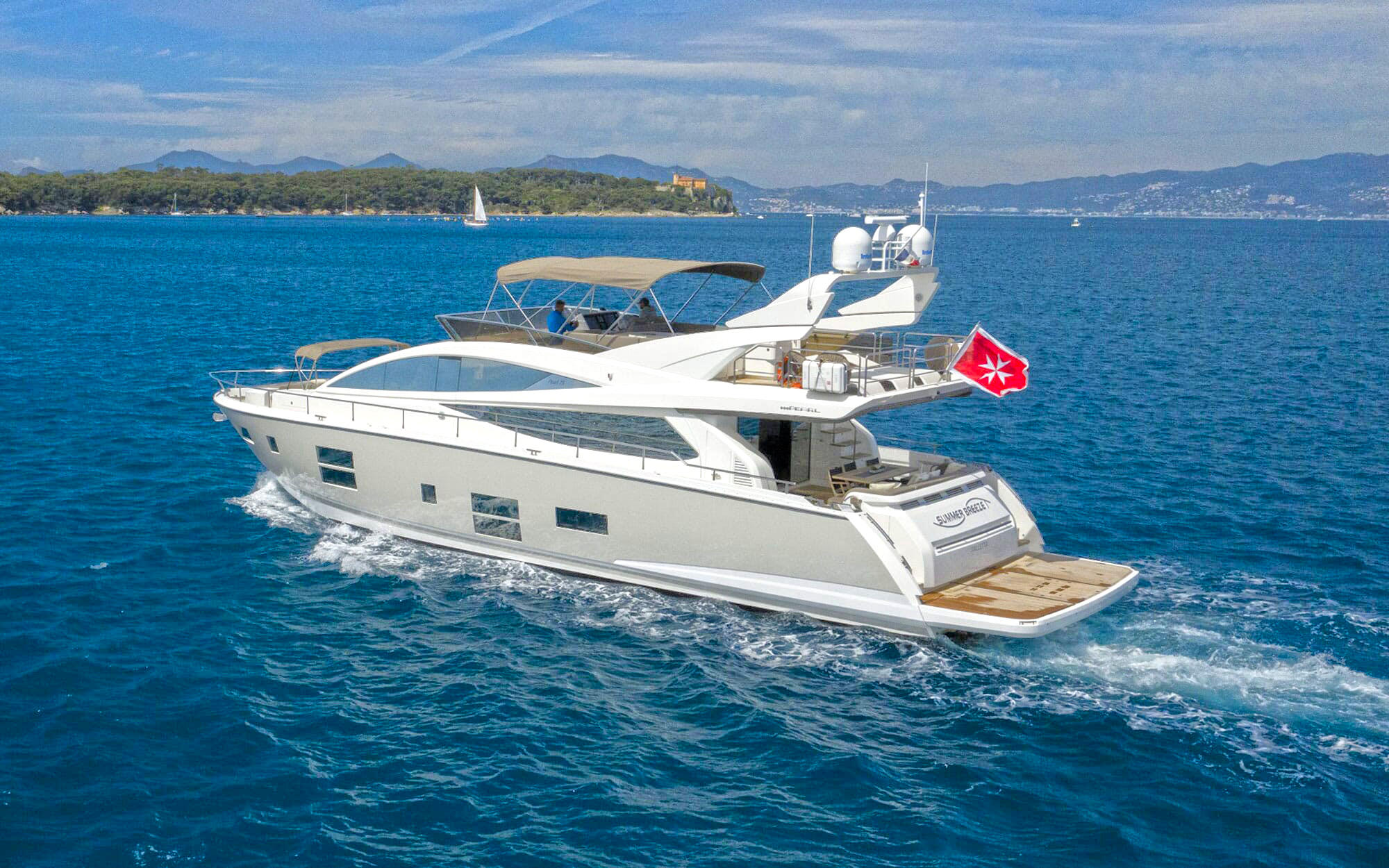 Pearl - Wunderschöne 75 2014 TissoT Yachts Charter Schweiz