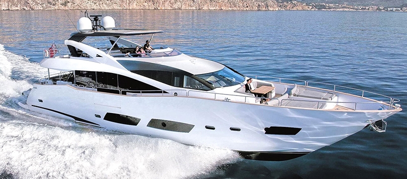 Sunseeker - Nice 28M 2014 TissoT Yachts Charter Switzerland